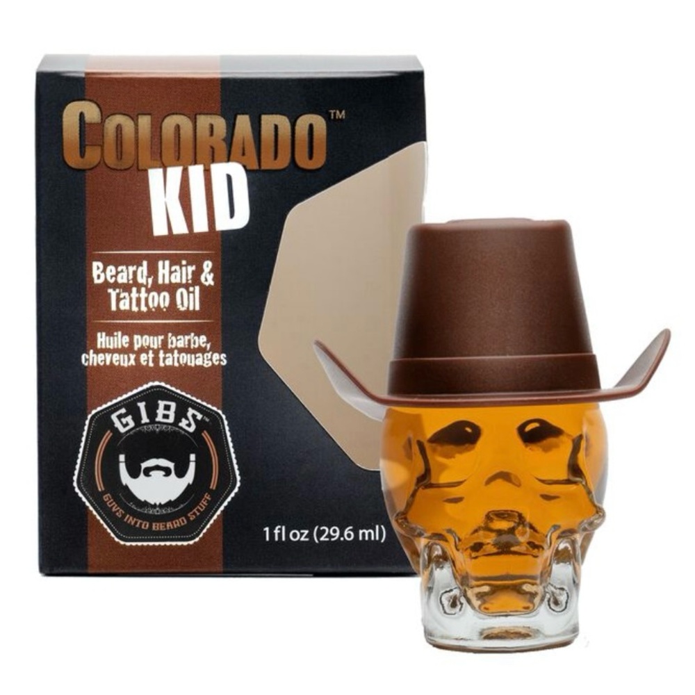 Colorado Kid Beard, Hair & Tattoo Oil
by GIBS Grooming, NEW, 1 fl oz
